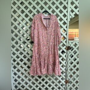 Mable floral midi dress